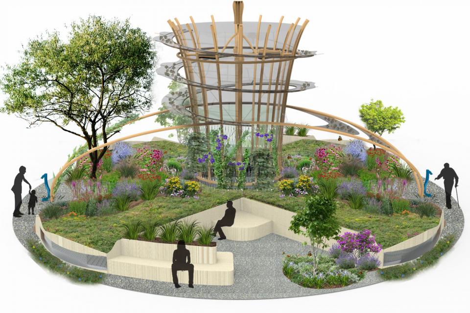 Urban Oases: een groene stadslong die de stad schoner maakt 